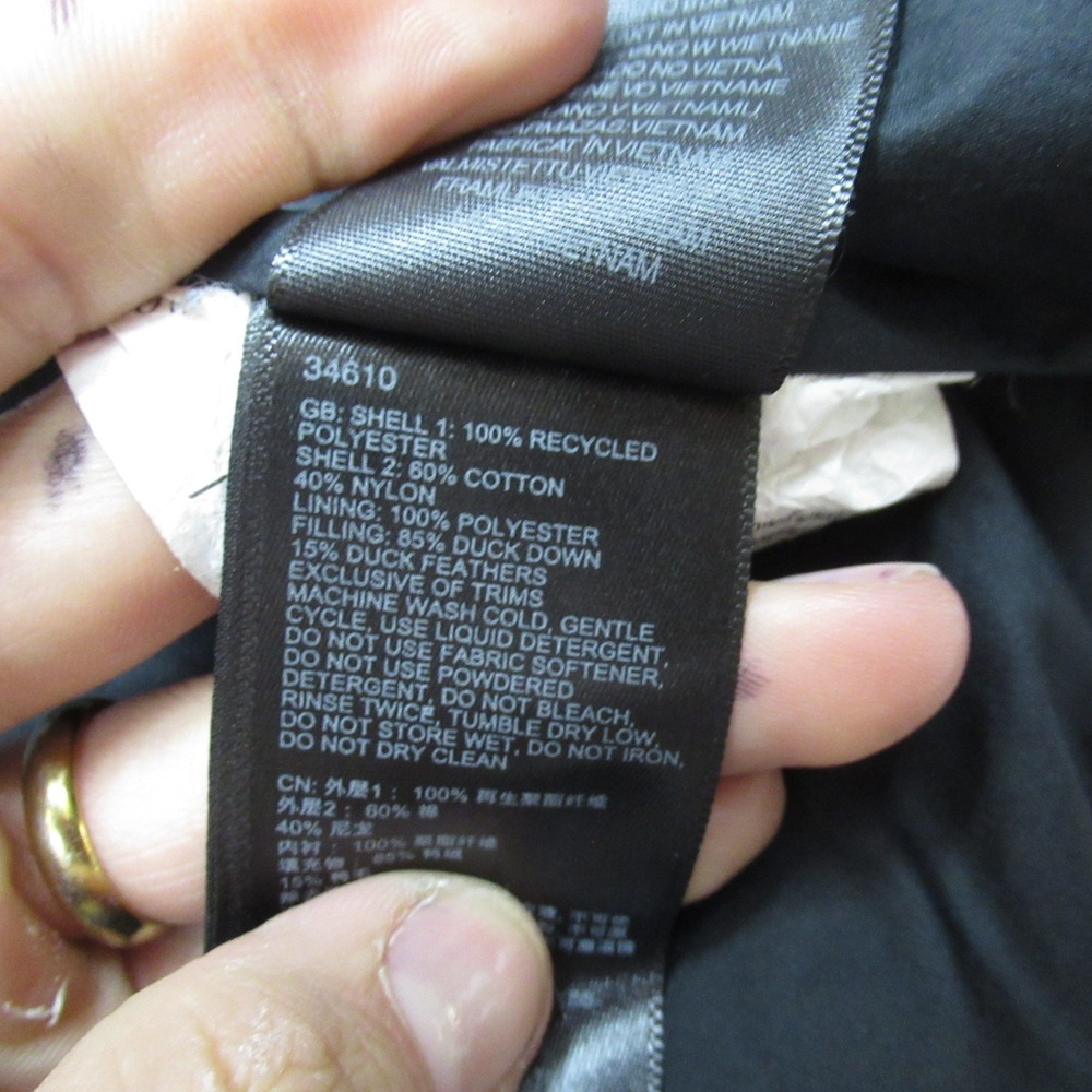 Marmot Down Jacket Youth Large Blk Puffer Winter Coat Parka‎ Performance Camping - Picture 8 of 16